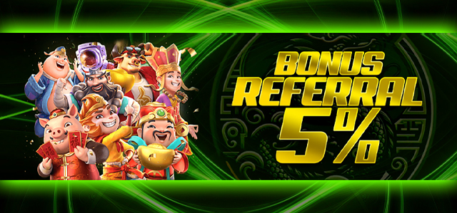 BONUS REFFRAL 5%