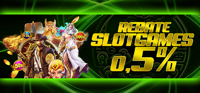 REBATE 0.5% SLOT