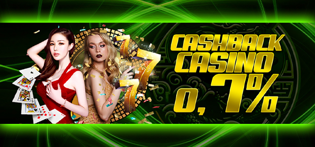 CASHBACK LIVECASINO 0.7% 